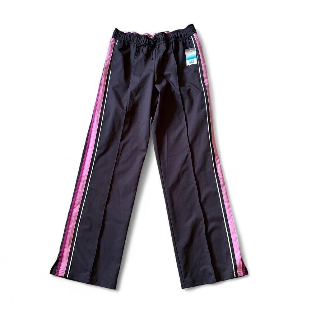 Unbranded Women's Black and Pink Joggers-tracksuits